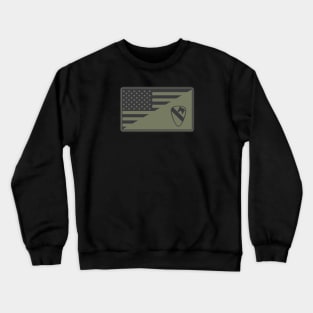 Air Cav Patch (subdued) Crewneck Sweatshirt